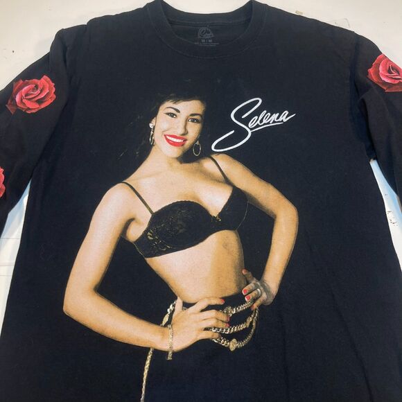 SELENA VINTAGE STYLE CONCERT TOUR TEE T SHIRT Sz Uni M - Picture 2 of 4